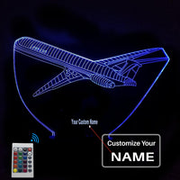 Thumbnail for Departing American Jet Designed 3D Lamp