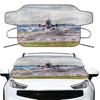 Thumbnail for Departing Boeing 737 Designed Car Windshield Snow Covers