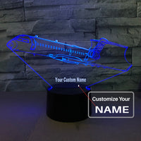 Thumbnail for Departing Business Jet Designed 3D Lamp