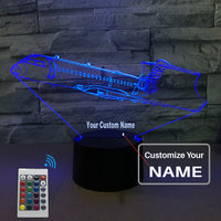 Thumbnail for Departing Business Jet Designed 3D Lamp