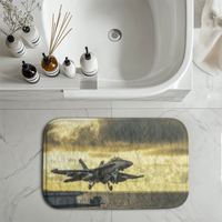Thumbnail for Departing Jet Aircraft Designed Bath Mats