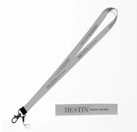 Thumbnail for Destin City Series lanyard - light gray