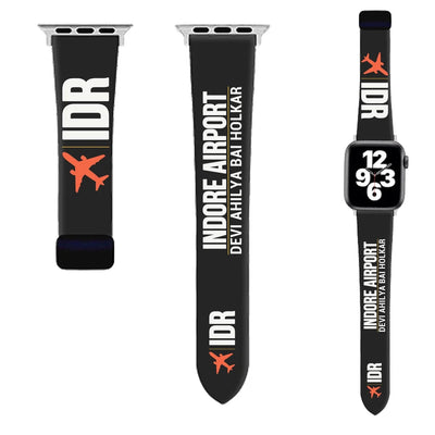 WBV6 | Devi Ahilya Bai Holkar Airport IDR | Black (Magnetic Band)