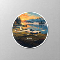 Thumbnail for Diamond DA20 - 3D - Circle Sticker - Close-up