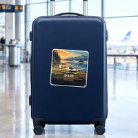 Thumbnail for Diamond DA20 - 3D + Name - Square Sticker - Suitcase