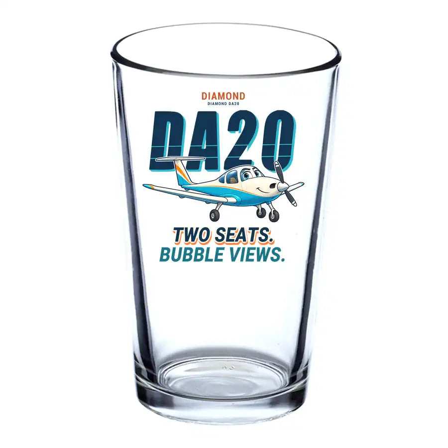 Diamond DA20 - Cartoon - Beer & Water Glass