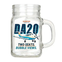 Thumbnail for Diamond DA20 - Cartoon - Cocktail Glass (Mason Jar)