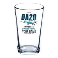 Thumbnail for Diamond DA20 - Cartoon + Name - Beer & Water Glass