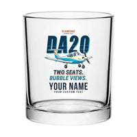 Thumbnail for Diamond DA20 - Cartoon + Name - Special Whiskey Glass