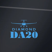 Thumbnail for Diamond DA20 - Heritage Die-Cut - Sky Blue - Die-Cut - Close-up
