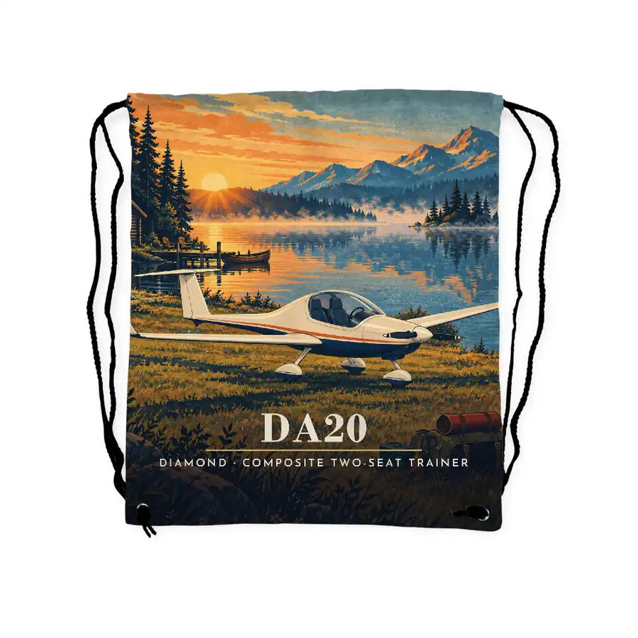 Diamond DA20 - Drawstring Bag - 3D Scene