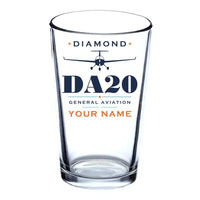 Thumbnail for Diamond DA20 - Heritage + Name - Beer & Water Glass