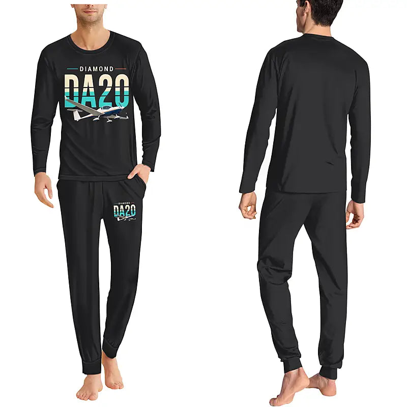 Diamond DA20 - Men Pajamas - Original Chest - Black