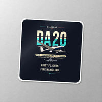 Thumbnail for Diamond DA20 - Original - Square Sticker - Close-up