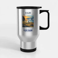 Thumbnail for Diamond DA20 - Poster + Name - Stainless Steel with Holder - Silver