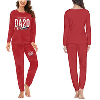 Thumbnail for Diamond DA20 - Women Pajamas - Original Chest - Red