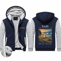 Thumbnail for Diamond DA20 Zipped Sweatshirts - Poster - Navy & Gray