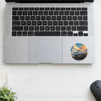 Thumbnail for Diamond DA40 - 3D - Circle Sticker - Laptop