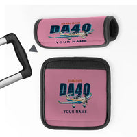 Thumbnail for Diamond DA40 - Cartoon + Name - Luggage Handle Cover - Pink