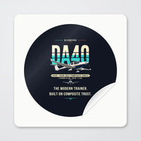 Thumbnail for Diamond DA40 - Original - Circle Sticker - Peel