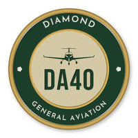Thumbnail for Diamond DA40 Patches - Circle - Forest Gold