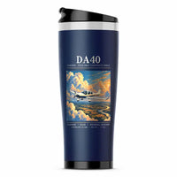 Thumbnail for Diamond DA40 - Poster - Stainless Steel (No Holder) - Dark Blue