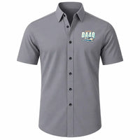 Thumbnail for Diamond DA40 - Short Sleeve Shirt - Cartoon - Gray