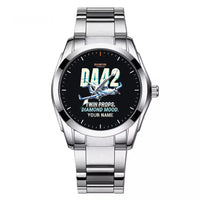 Thumbnail for Diamond DA42-VI - Cartoon + Name - Stainless Steel Band - For Men