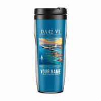 Thumbnail for Diamond DA42-VI - Poster + Name - Plastic (No Holder) - Light Blue