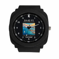 Thumbnail for Diamond DA42-VI - Poster + Name - Rubber Strap - Black