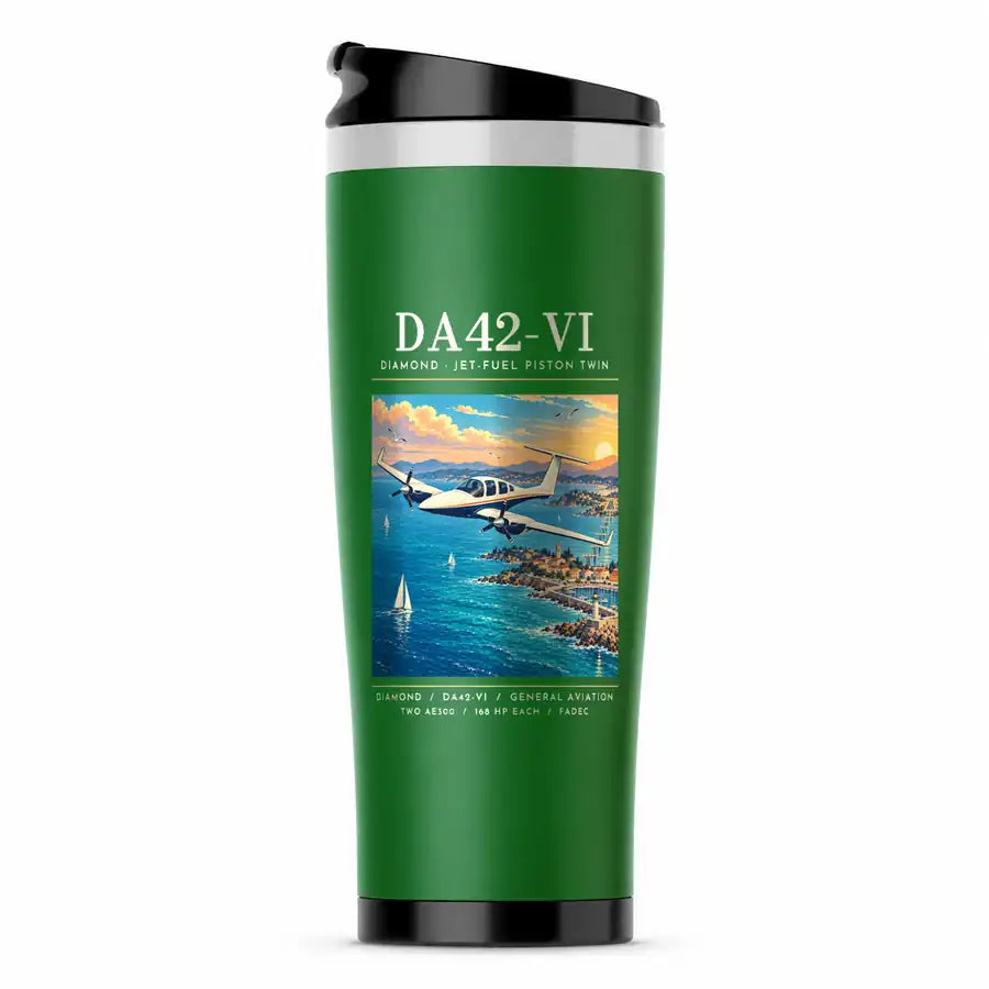 Diamond DA42-VI - Poster - Stainless Steel (No Holder) - Green