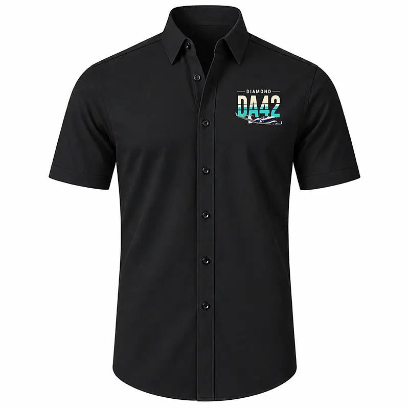 Diamond DA42-VI - Short Sleeve Shirt - Original - Black