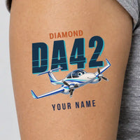 Thumbnail for Diamond DA42-VI - Tattoo - Cartoon + Name