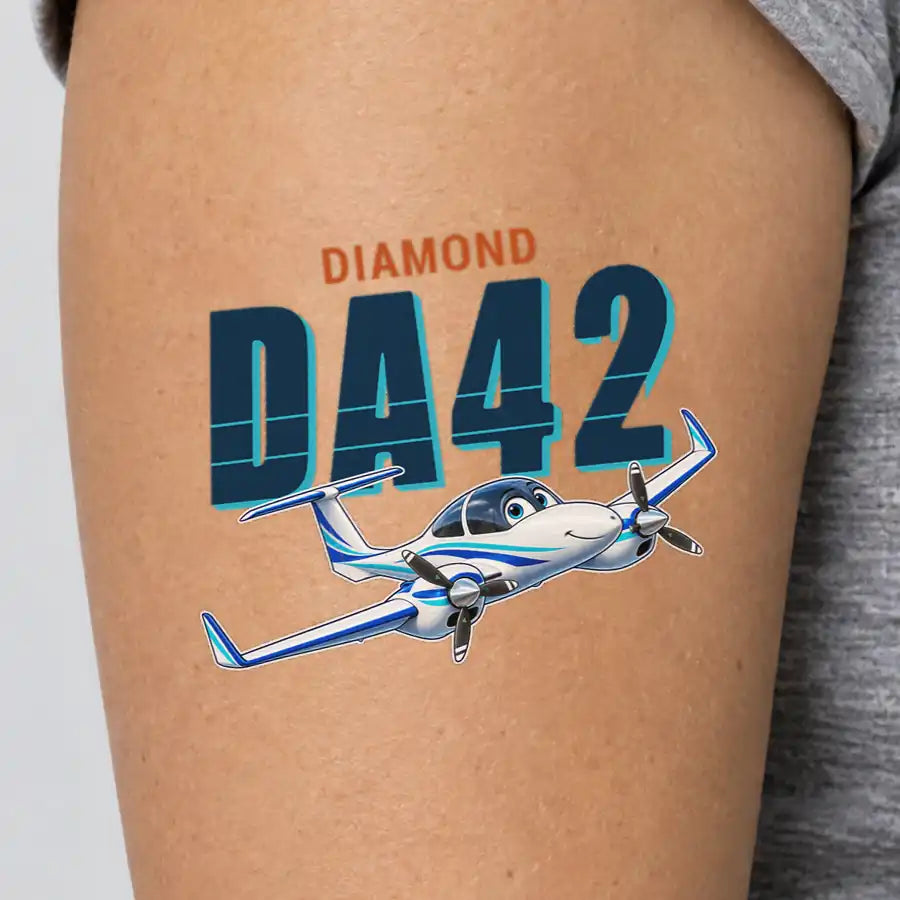 Diamond DA42-VI - Tattoo - Cartoon