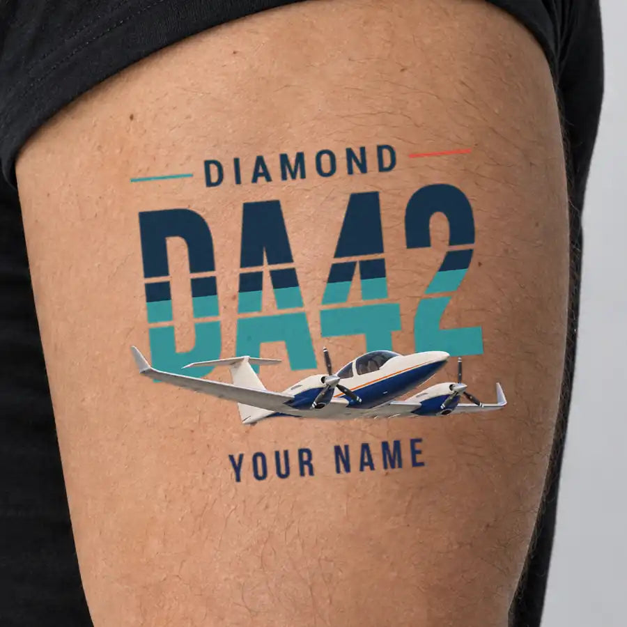 Diamond DA42-VI - Tattoo - Original + Name - Man