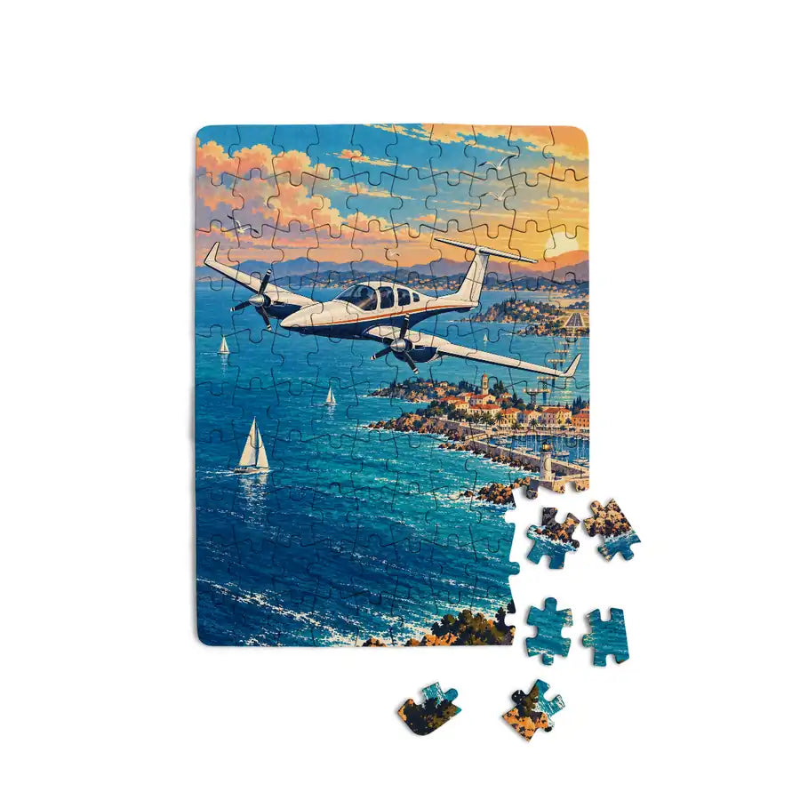 Diamond DA42-VI - Vertical - Canvas Puzzle