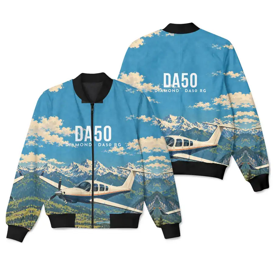 Diamond DA50 RG 3D All-Over Print Clothing - Bomber Jacket - 3D