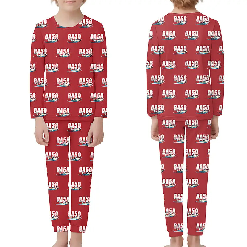 Diamond DA50 RG - Children Pajamas - Cartoon Pattern - Red