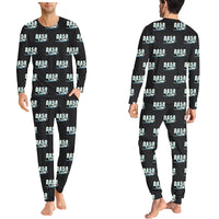 Thumbnail for Diamond DA50 RG - Men Pajamas - Cartoon Pattern - Black