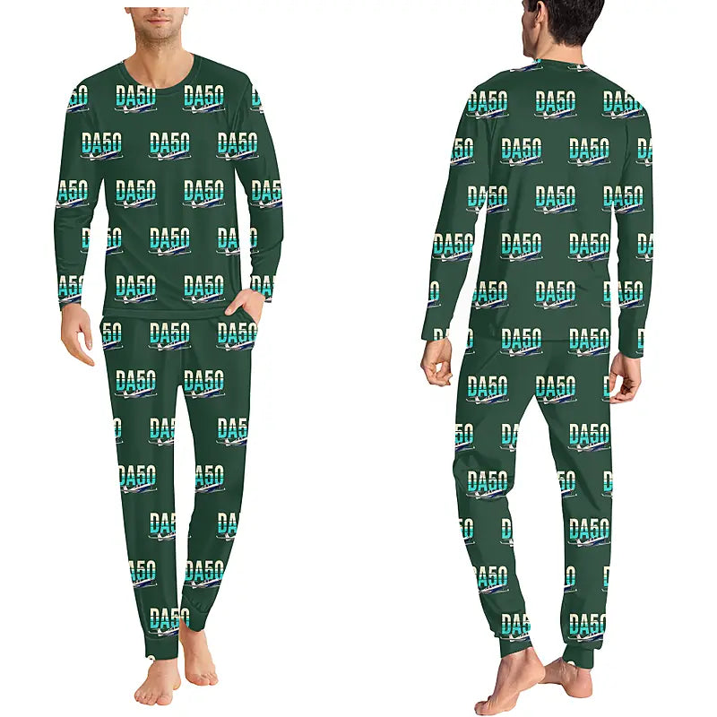 Diamond DA50 RG - Men Pajamas - Original Pattern - Dark Green