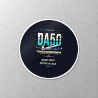 Thumbnail for Diamond DA50 RG - Original - Circle Sticker - Close-up