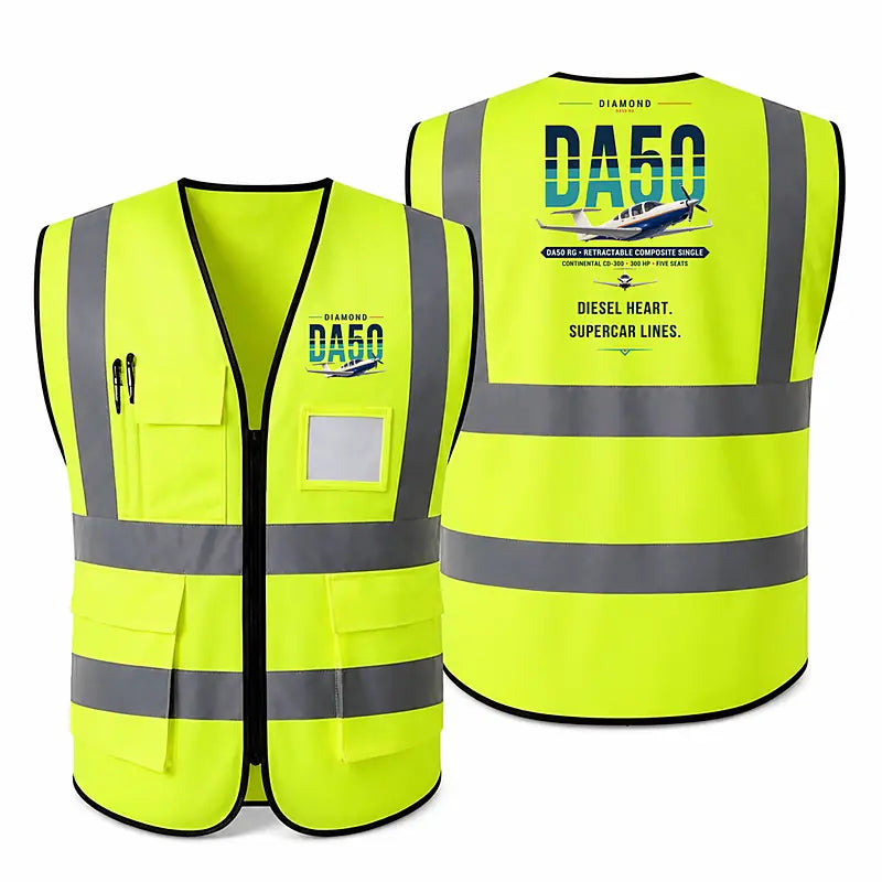 Diamond DA50 RG - Original - Reflective Vest - Fluorescent Green