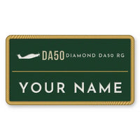Thumbnail for Diamond DA50 RG Patches - Rectangle + Name - Forest Gold