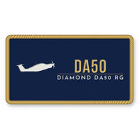 Thumbnail for Diamond DA50 RG Patches - Rectangle - Navy Gold