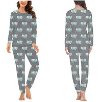 Thumbnail for Diamond DA50 RG - Women Pajamas - Cartoon Pattern - Gray