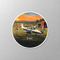Thumbnail for Diamond DA62 - 3D - Circle Sticker - Close-up