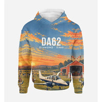 Thumbnail for Diamond DA62 3D All-Over Print Clothing - Hoodie - 3D