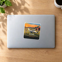 Thumbnail for Diamond DA62 - 3D + Name - Square Sticker - MacBook