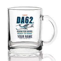 Thumbnail for Diamond DA62 - Cartoon + Name - Coffee & Tea Glass