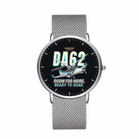 Thumbnail for Diamond DA62 - Cartoon - Slim Mesh - Silver and Silver Stainless Steel Strap